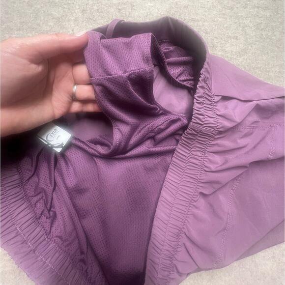 Zyia Active Lavender Summer Shorts XXXL NWT Style 450XXXL - Picture 4 of 7